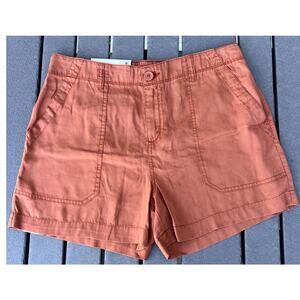 Sanctuary Fortune Tencel shorts, clay color, women's size S